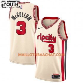 Maillot NBA Portland Trail Blazers C.J. McCollum 3 Nike 2019-20 City Edition Swingman - Enfant